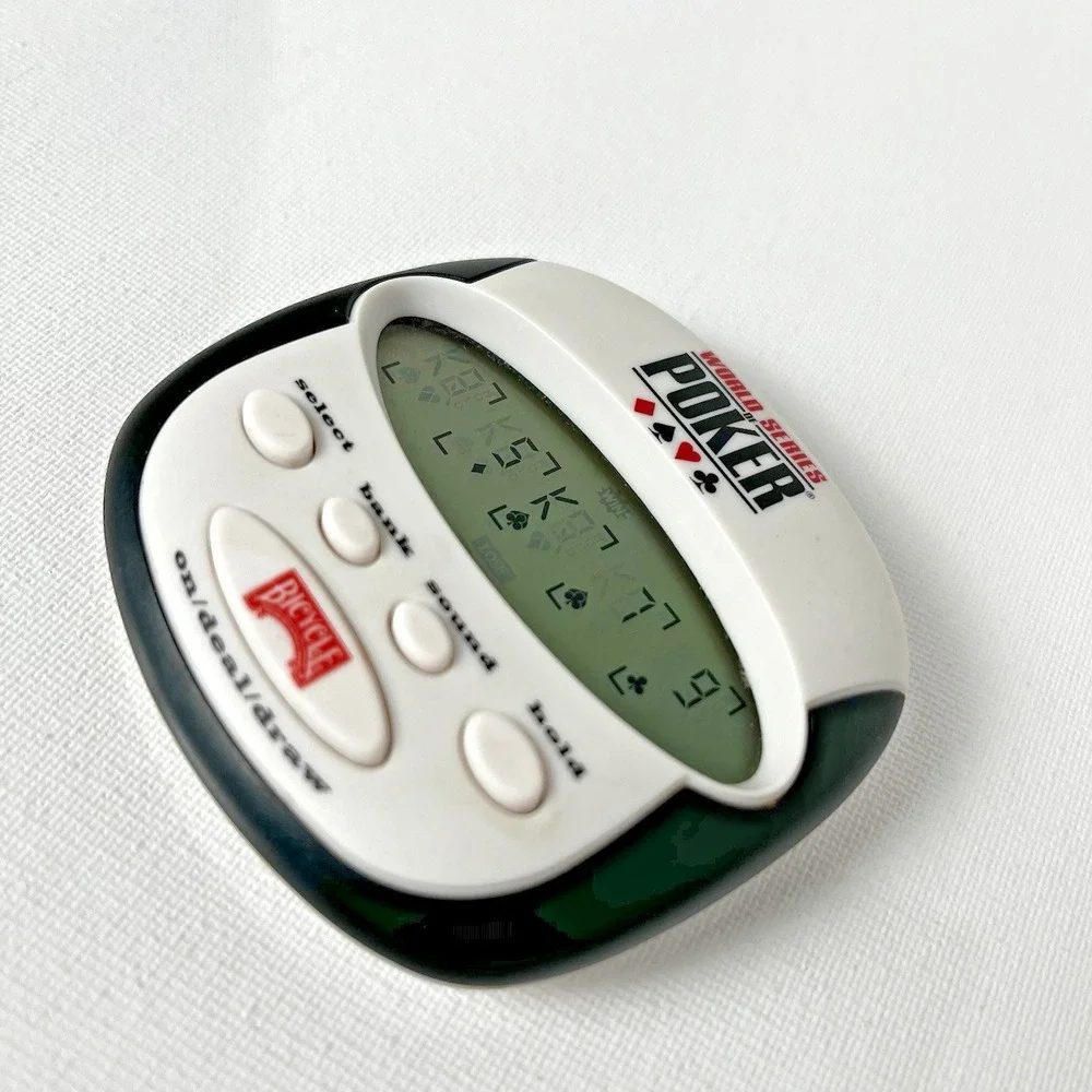 World Series of Poker Electronic‎ Handheld Game WSOP Bicycle Tested Working